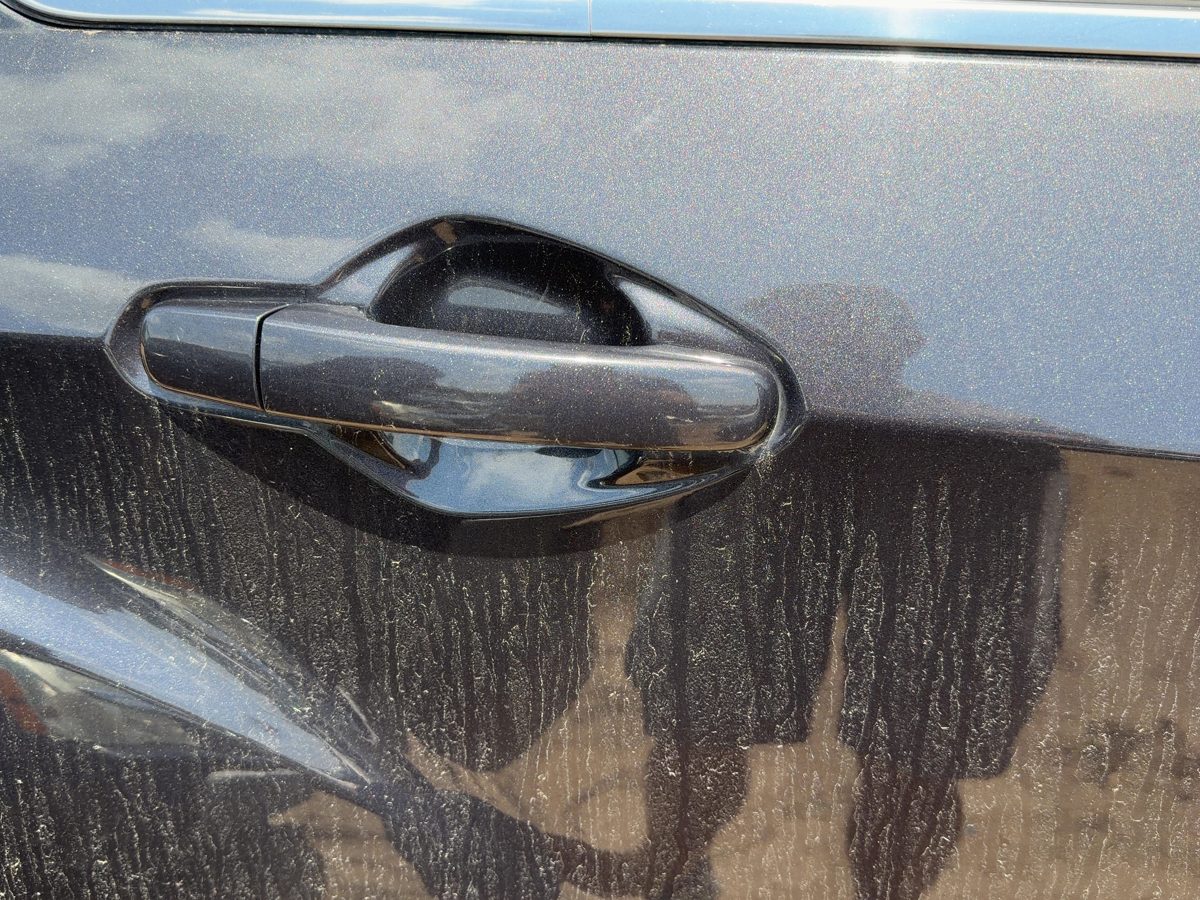 10-17 Equinox Passenger Right Rear Outside Door Handle Oem Back Iridium U 121V