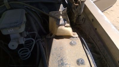 1977-1985 Olds 88 Windshield Washer Fluid Reservoir With Pump Oem Wiper Tank