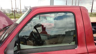 1998-2001 Mazda B2500 Driver Left Front Side Window Door Glass Oem 1F6058510