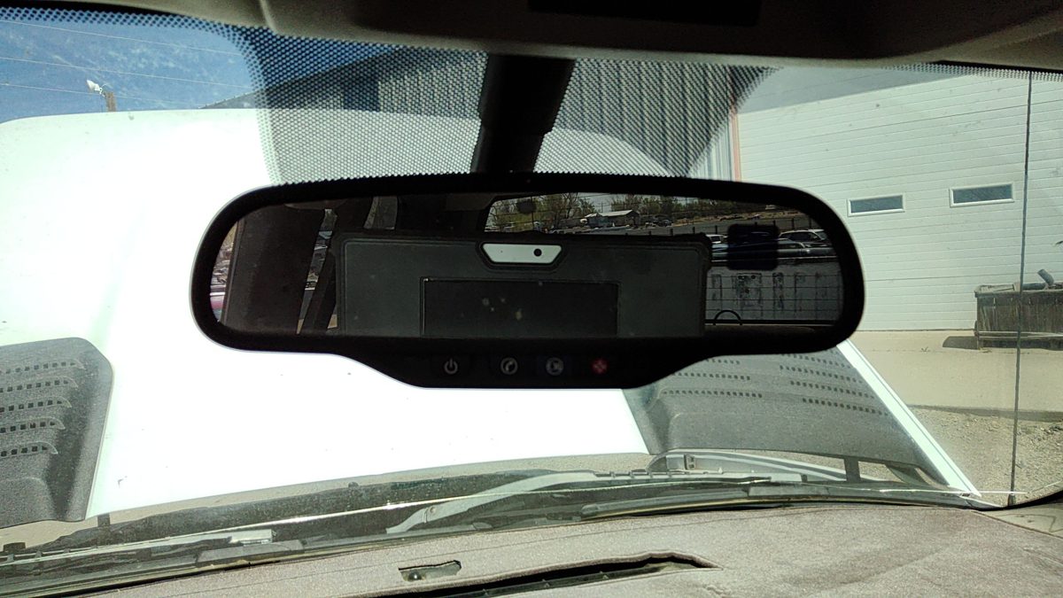 2008 Chevy Silverado 2500 Inside Rear View Mirror Oem Windshield Mounted