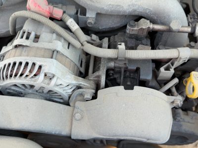 2006 Subaru Legacy Outback AC Compressor Alternator Mount Bracket Set 73633AG001