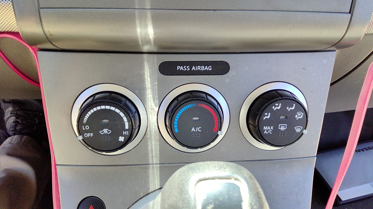 07-09 Nissan Sentra Temperature Control Module In Dash Heater Ac Head Unit Oem