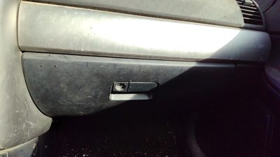 2006 Mitsubishi Galant Glove Box Assembly Complete Door With Latch Oem Gray