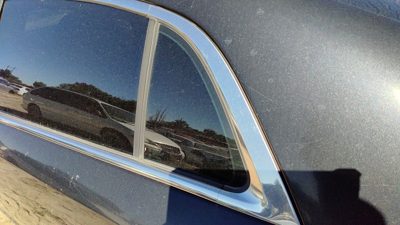 2008-2012 Chevy Malibu Driver Left Rear Vent Window Back Door Glass With Frame