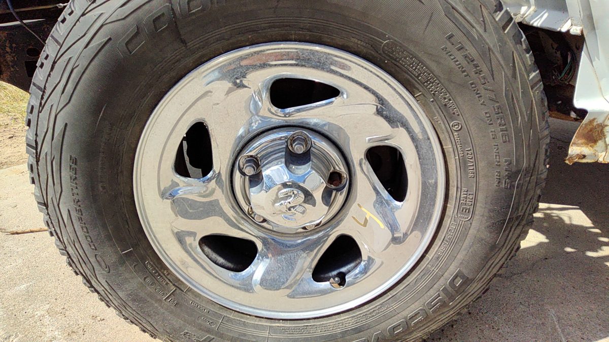 1994-2001 Dodge Ram 1500 16" Steel Wheel Oem Chrome Rim 52057938ab #4