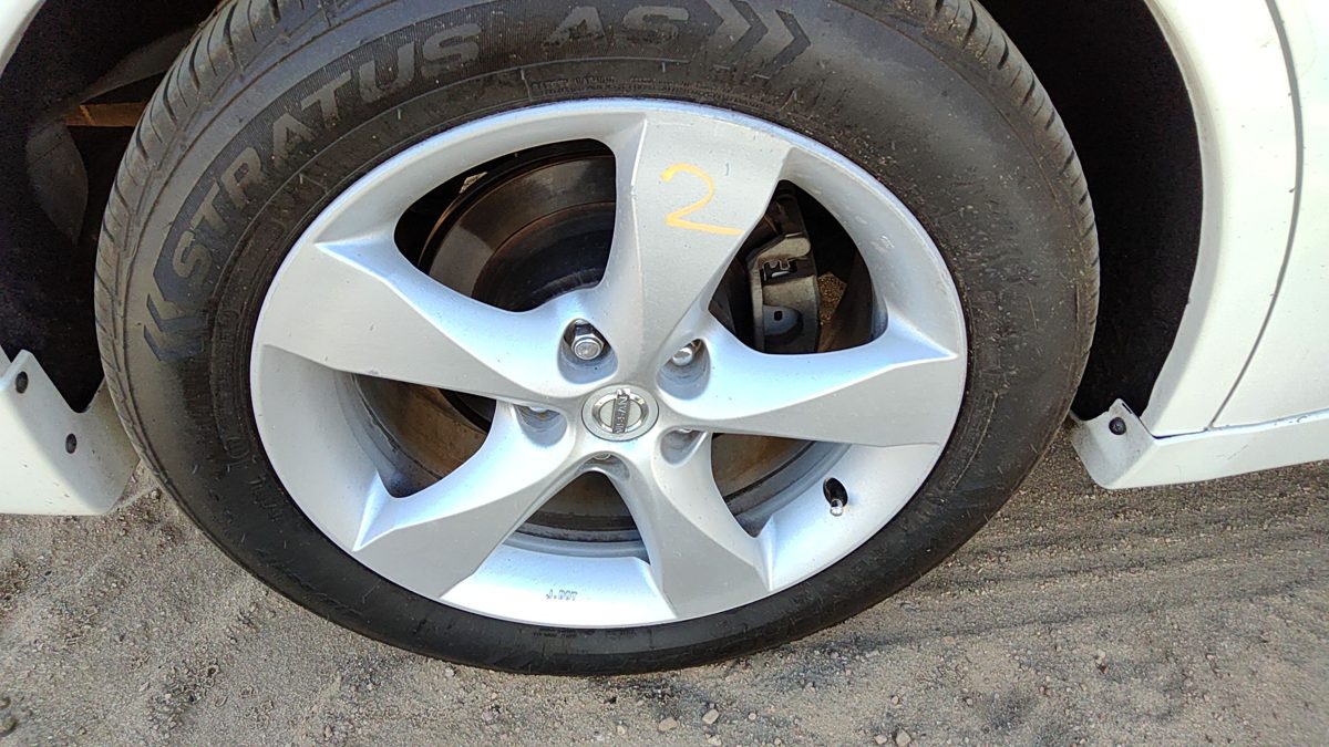 2007-2009 Nissan Altima 17 Aluminum Wheel Oem 5 Spoke Rim #2 40300Ja300
