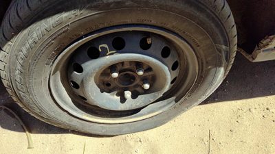 1992-2000 Toyota Camry 14 Steel Wheel Oem Factory Rim #2 4261106010