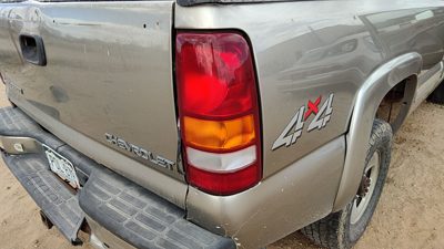 1999-2001 Chevy Silverado 2500 Passenger Right Tail Light Brake Lamp Oem Rear