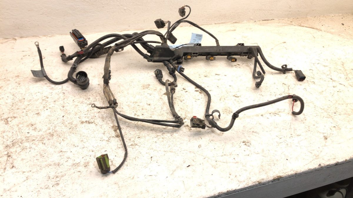 2003 Mini Cooper Wiring Harness For Engine Oem 1.6L