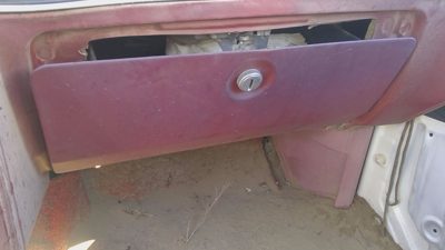 1978 Buick Regal Glove Box Assembly Complete Door With Latch Oem Red