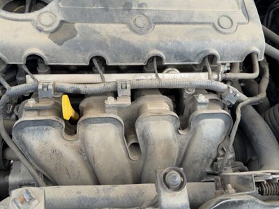 2010-2013 Kia Sportage Complete Fuel Rail With Injectors Set Loaded Oem 2.4L