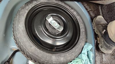 1985-1990 Olds Cutlass Calais 15 Compact Spare Mini Donut Wheel Tire Oem