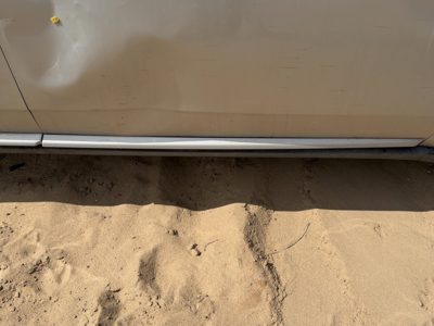 05-07 Fivehundred Passenger Front Moulding From Door Trim Strip Silver Birch Jp