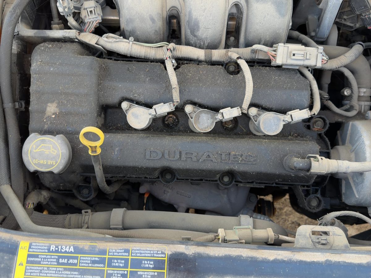 2005-2007 Ford Fivehundred Front Valve Cover Oem 3.0L Dohc 6F9Z6582Bb