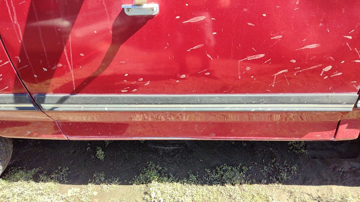 1991 Ford F150 Driver Left Front Moulding From Door Oem Trim Strip