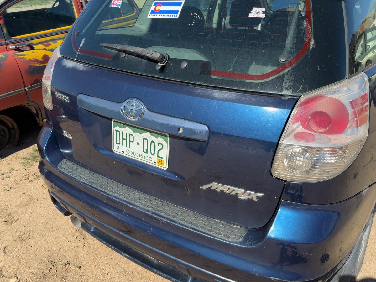 2005 Toyota Matrix Trunk/decklid/hatch/tailgate