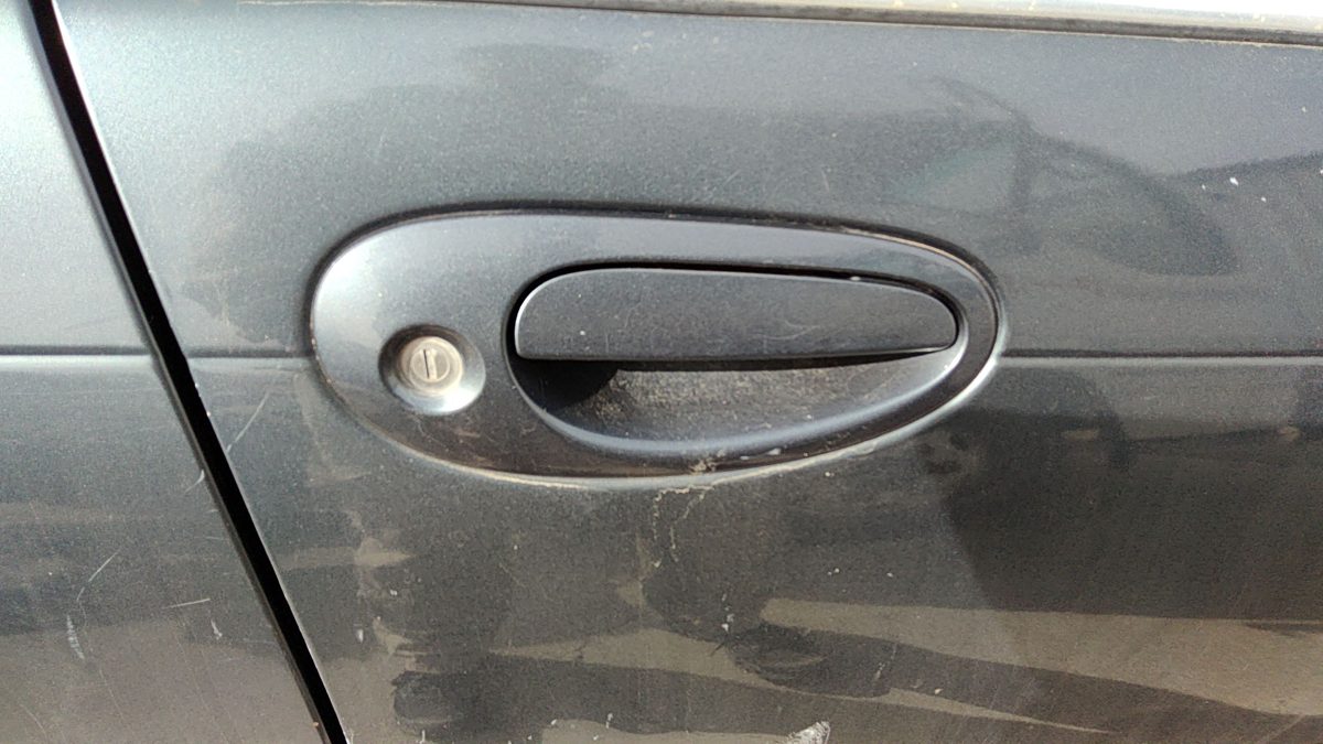 2000-2004 Chrysler 300M Passenger Right Front Outside Door Handle Oem Blue Pbq