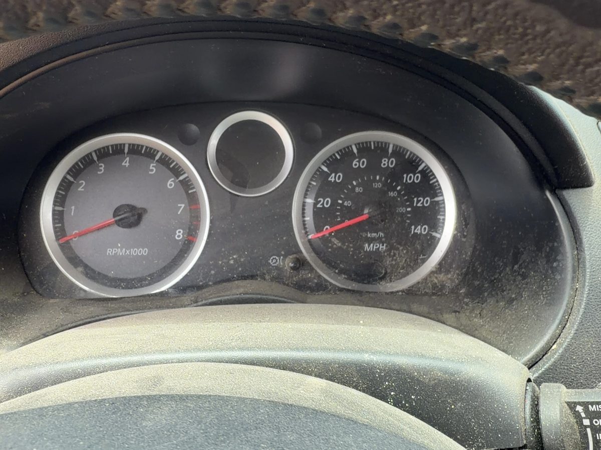 11-12 Sentra Speedometer Cluster Instrument Gauges Panel Oem Dash 2.0L Mph Cvt