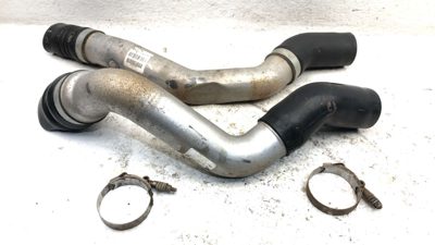 16 Ram 4500 Intercooler Pipe Pair Set Oem 6.7L Rubber Hose Damage 52014735Ab