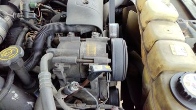 1999-2003 F350 Powerstroke Ac Compressor Air Conditioner Pump Assembly Oem 7.3l