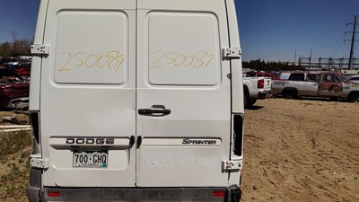 2006 Dodge Sprinter 3500 Back Door