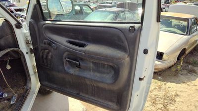1998-01 Dodge Ram 1500 Passenger Right Front Door Trim Panel Manual Windows Gray