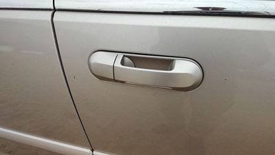 2003-05 Lincoln Aviator Passenger Right Front Outside Door Handle Oem Silver Jp