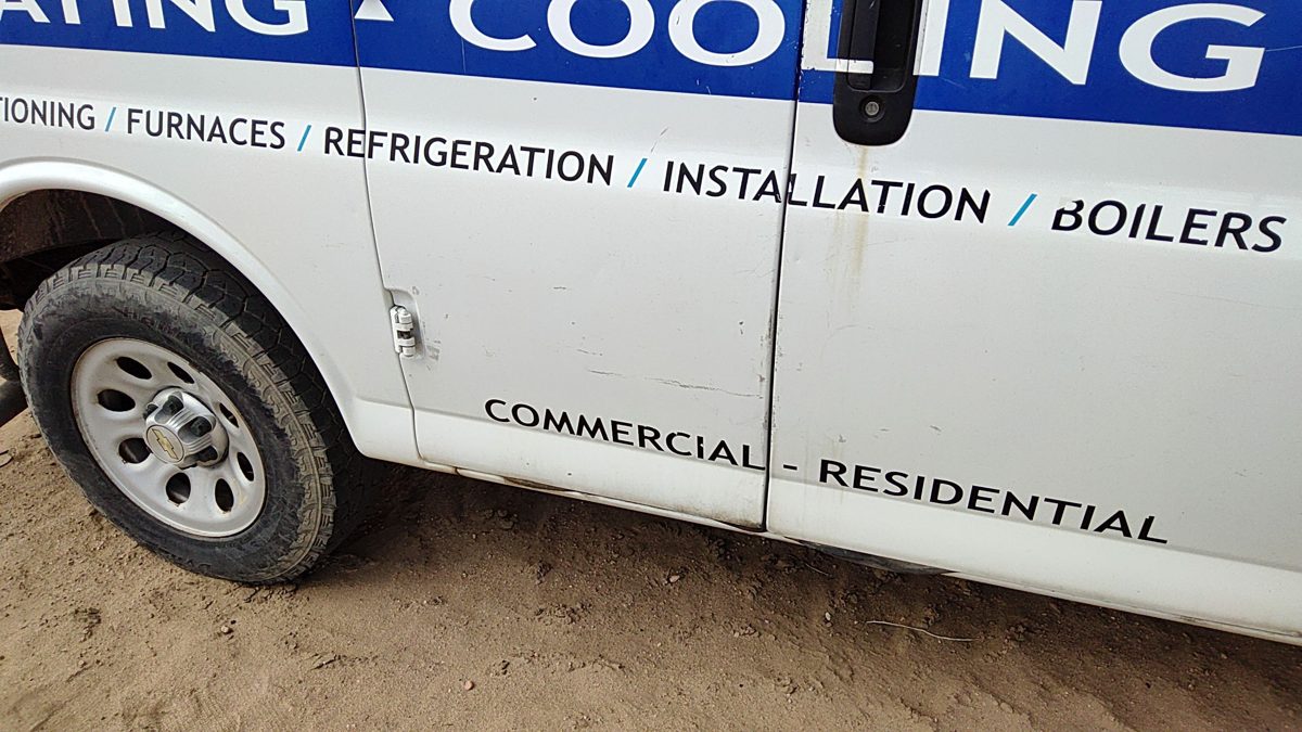 2012 Chevy Express 1500 Rear Door