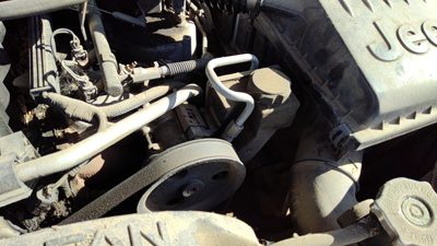 2002-2004 Jeep Grand Cherokee Power Steering Pump With Mount Bracket Oem 4.0L