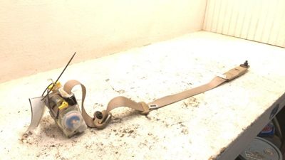 2003-2007 Honda Accord Passenger Right Front Seat Belt Retractor Shoulder Tan