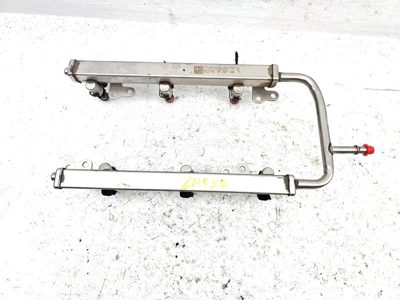2011-2019 Explorer Police Interceptor Fuel Rail With Injectors Set Oem 3.7L