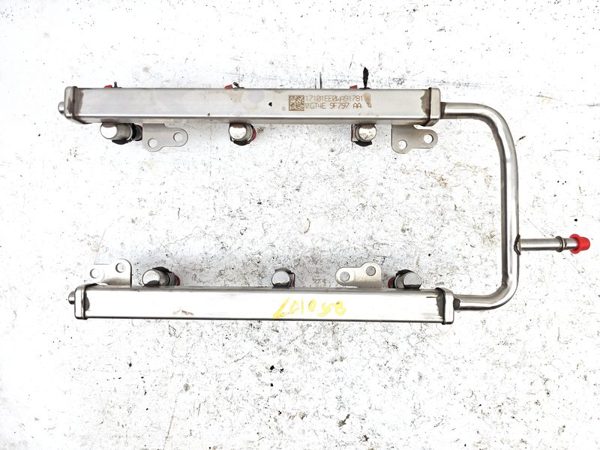 2011-2019 Explorer Police Interceptor Fuel Rail With Injectors Set Oem 3.7L — photo 3