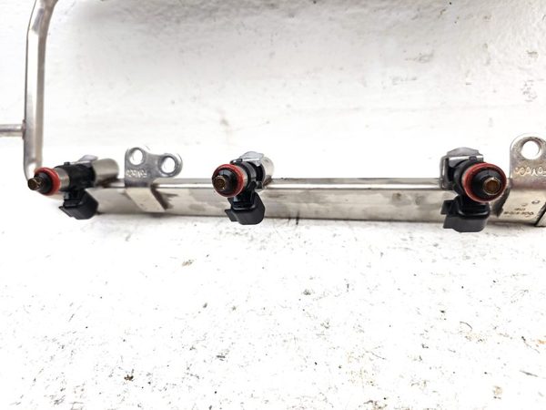 2011-2019 Explorer Police Interceptor Fuel Rail With Injectors Set Oem 3.7L — photo 9