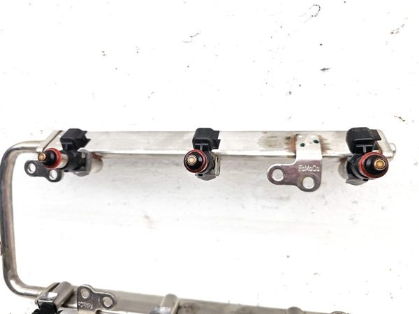 2011-2019 Explorer Police Interceptor Fuel Rail With Injectors Set Oem 3.7L — photo 8