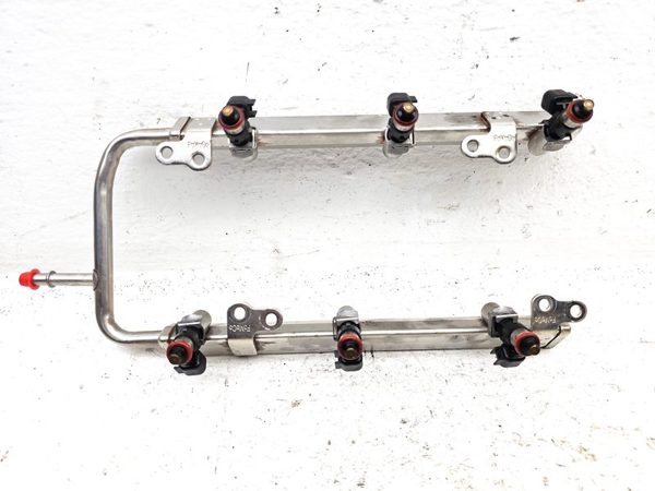 2011-2019 Explorer Police Interceptor Fuel Rail With Injectors Set Oem 3.7L — photo 7