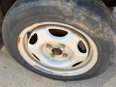 1993-2002 Toyota Corolla 14" Steel Wheel Oem Factory 14 Hole Rim #1 14X5-1/2