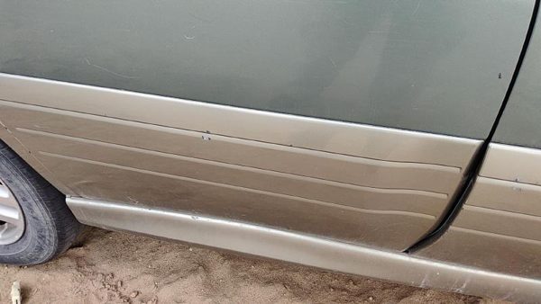 00-04 Legacy Outback Passenger Right Rear Moulding From Door Oem Back Trim Strip — photo 5