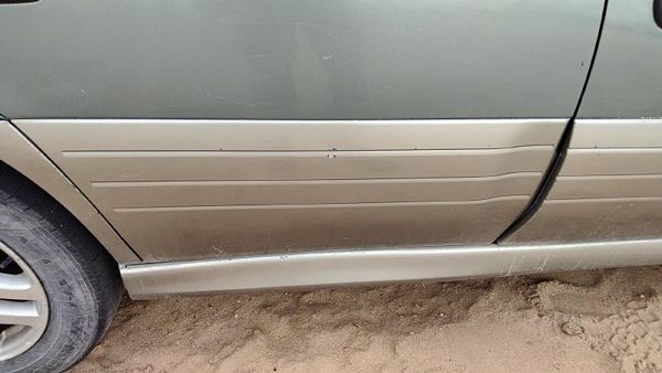 00-04 Legacy Outback Passenger Right Rear Moulding From Door Oem Back Trim Strip — photo 2