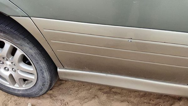 00-04 Legacy Outback Passenger Right Rear Moulding From Door Oem Back Trim Strip — photo 9