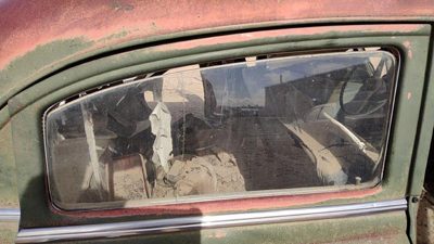 53-54 Bel Air 150 Sedan Passenger Right Rear Side Window Door Glass Back Cracked