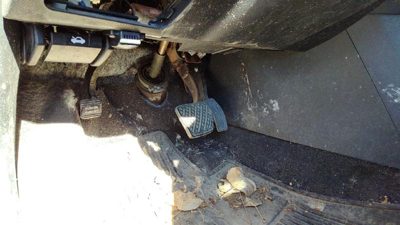 2008 Nissan Altima Gas And Brake Pedal Assembly Automatic Transmission