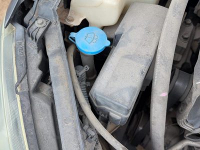 02-06 Nissan Altima Windshield Washer Fluid Reservoir With Pump Oem Wiper Tank
