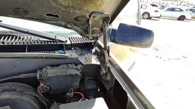 88-00 Chevy Suburban Driver Left Hood Hinge Assembly Oem Pewter 11L