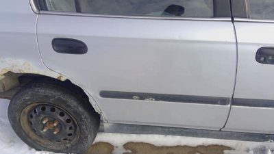 1998 Honda Civic Rear Door RH Silver