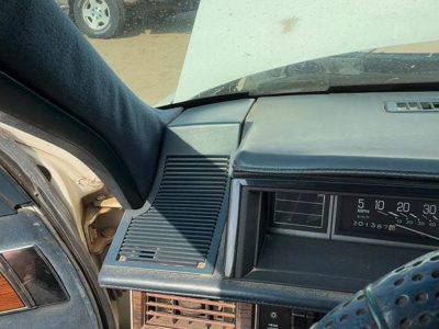 1986 Oldsmobile 98 Driver Left Upper Dash Speaker Vent Trim Panel Blue OEM