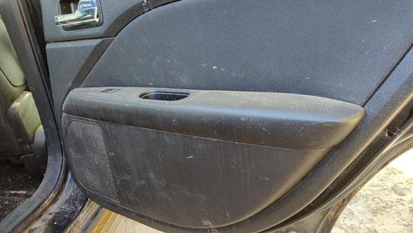 10-12 Fusion Passenger Right Rear Door Trim Panel With Switches Back Dw Charcoal — photo 5