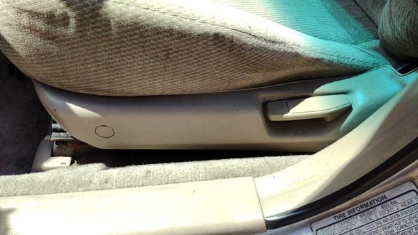 1997 Honda Accord Driver Left Side Seat Trim Panel Oem Gray F — photo 1