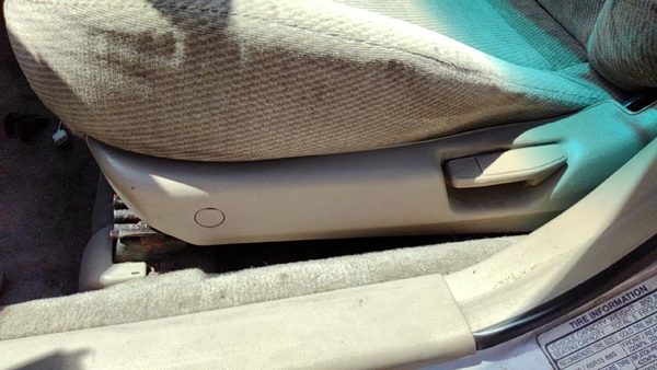 1997 Honda Accord Driver Left Side Seat Trim Panel Oem Gray F — photo 2