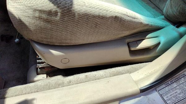 1997 Honda Accord Driver Left Side Seat Trim Panel Oem Gray F — photo 3
