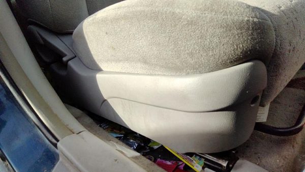 06-10 Hyundai Sonata Passenger Right Side Seat Trim Panel Oem Gray — photo 3